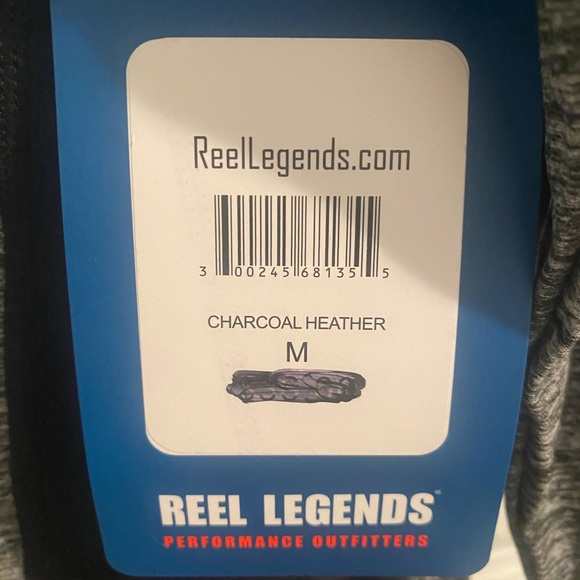 Reel Legends long sleeve tech 1/4 sleeve pullover - Picture 3 of 5